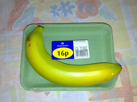 banane emballé